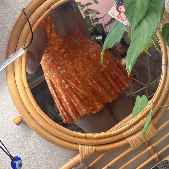 Cute orange free people dress - Picture 3 of 5